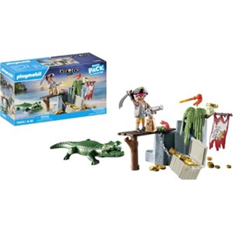 PIRATA CON CAIMAN PLAYMOBIL