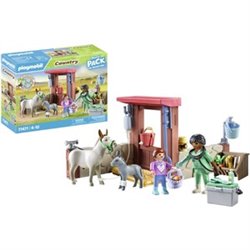 VETERINARIA DE GRANJA PLAYMOBIL