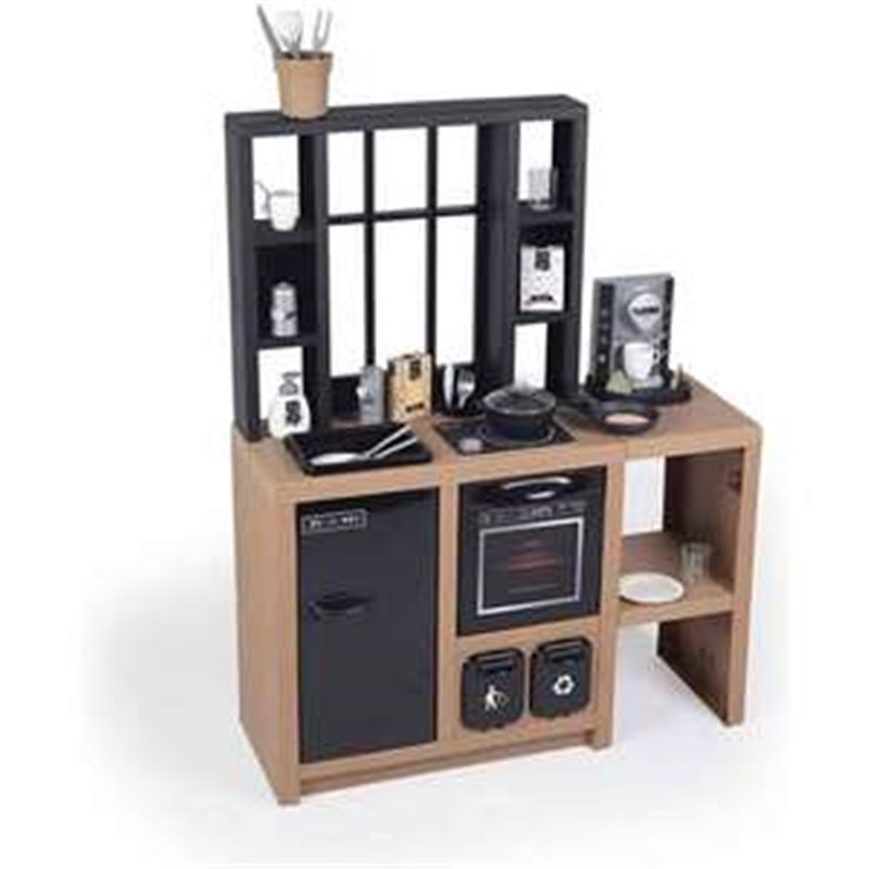 COCINA LOFT CON 32 ACCESORIOS Y MUCHAS FUNCIONES DE JUEGO. 95,7X74X29,2 CM