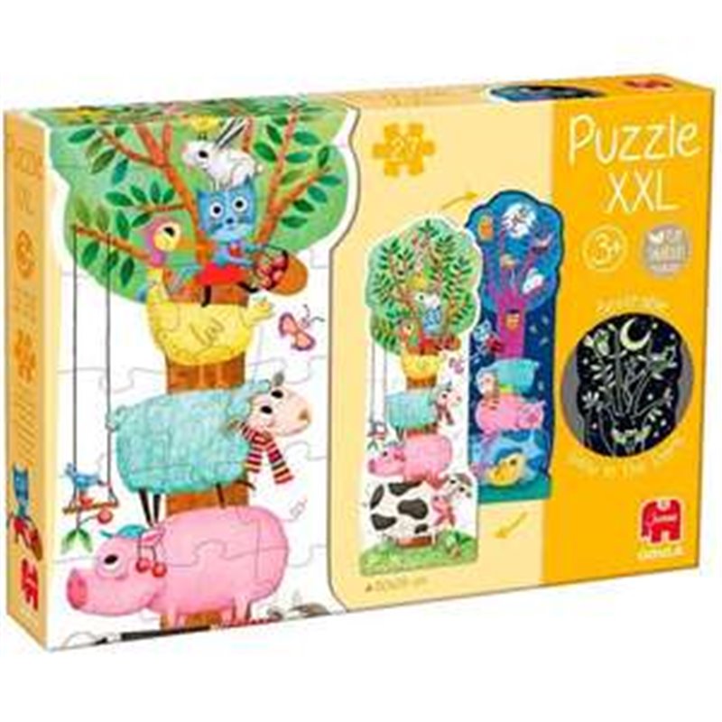 PUZZLE XXL REVERSIBLE LUZ. BRILLA EN LA OSCURIDAD.GOULA