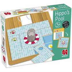 JUEGO HIPPOS POOL DE MADERA DESAROLLA LA LOGICA Y LA ORIENTACIÓN. GOULA