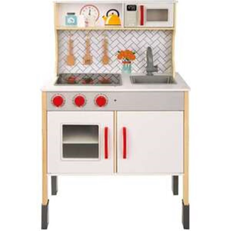 COCINA DE MADERA ELÉCTRICA WOOMAX 59,5X30X94,5 CM