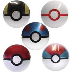 POKE BALL POKEMON CON CARTAS EN EL INTERIOR TIN FALL 23 - MODELOS SURTIDOS