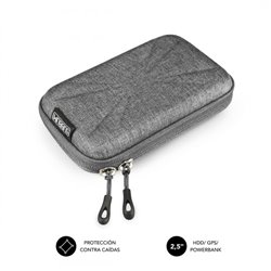 SUBBLIM Funda Disco Duro HDD Business Case 2,5" Grey