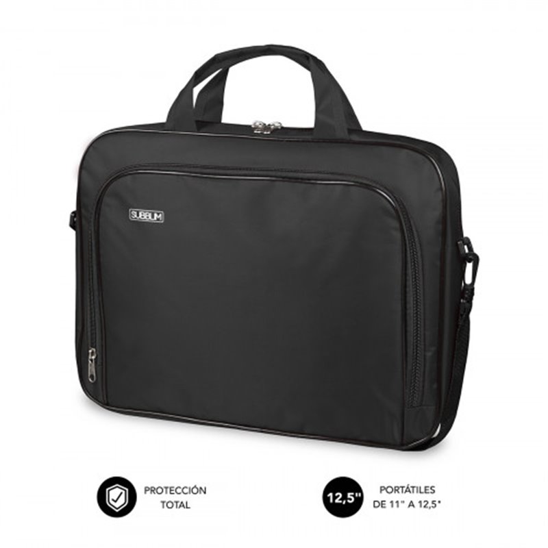 SUBBLIM Maletín Ordenador Oxford Laptop Bag 11-12,5" Black