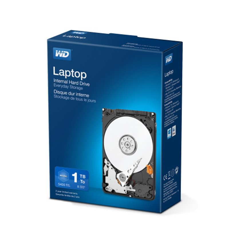 Western Digital Laptop Everyday 2.5" 1000 GB Serial ATA II