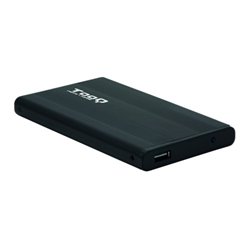 TooQ CAJA HDD 2.5" SATA A USB 2.0 NEGRA