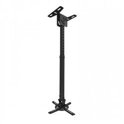 TooQ SOPORTE UNIVERSAL DE TECHO GIRATORIO 360º E INCLINABLE PARA PROYECTOR NEGRO