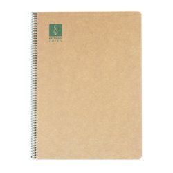 CUADERNO ESPIRAL DIN-A4 RECICLADO FSC 50 HOJAS 80G. LISO. GREEN ESCOLOFI 130200804