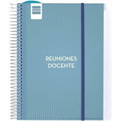 LIBRETA REUNIONES DOCENTE 1/4 ESPAÑOL FINOCAM 5340800 ATEMPORAL