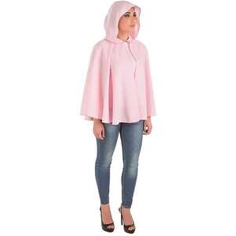 DISFRAZ ADULTO CAPA ROSA CORTA TALLA M/L