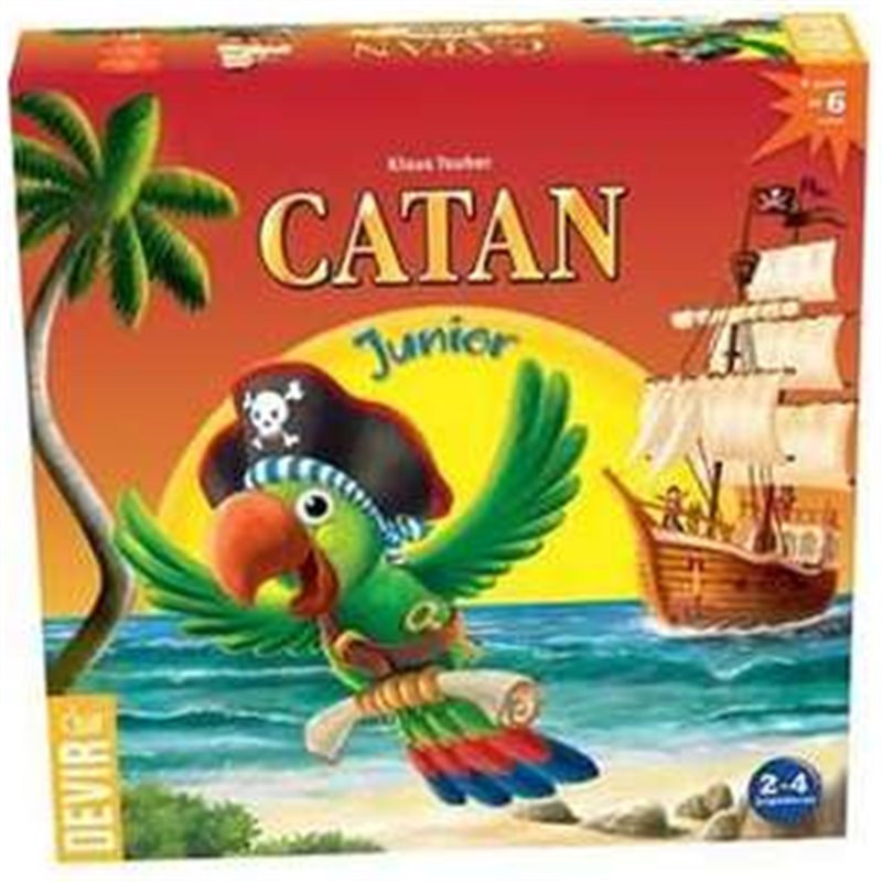 JUEGO CATAN JUNIOR ¡COLONIZA LA ISLA DE CATAN CON ASTUCIA Y ESTRATEGIA!