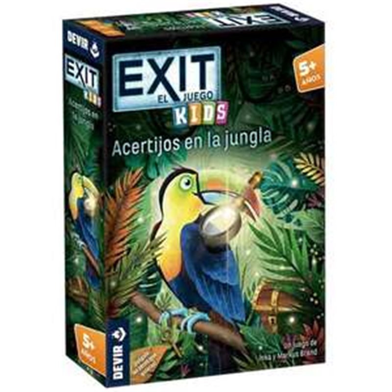 JUEGO EXIT KIDS ACERTIJOS EN LA JUNGLA