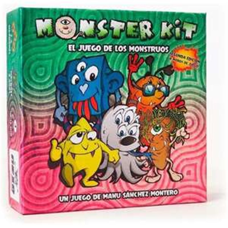 JUEGO MONSTER KIT ¡CREA EL MONSTRUO MÁS PODEROSO, SIMPÁTICO Y RARO!