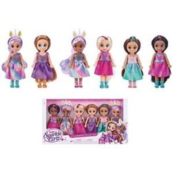 MUÑECA SPARKLE GIRLZ PACK PRINCESAS 12CM