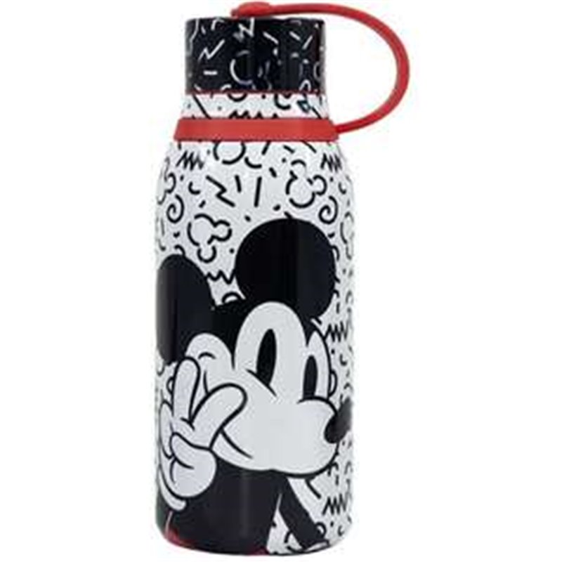 BOTELLA ACERO INOXIDABLE PREMIUM MICKEY VIBES 330 ML