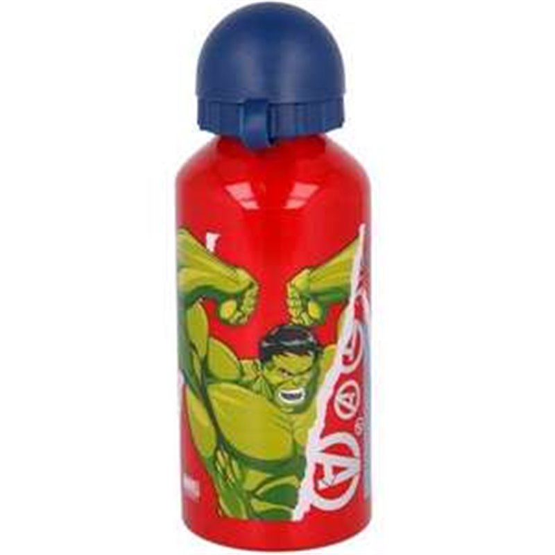 BOTELLA DE ALUMINIO 400 ML. AVENGERS COMIC HEROES