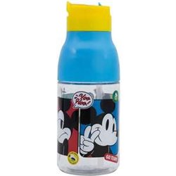 BOTELLA ECOZEN PREMIUM DESMONTABLE Y CON BOCA ANCHA MICKEY FUN-TASTIC 420 ML