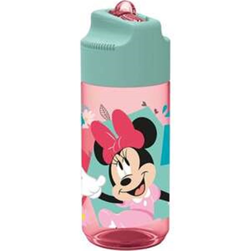 BOTELLA PLASTICO MINNIE MOUSE BEING MORE 430 ML.