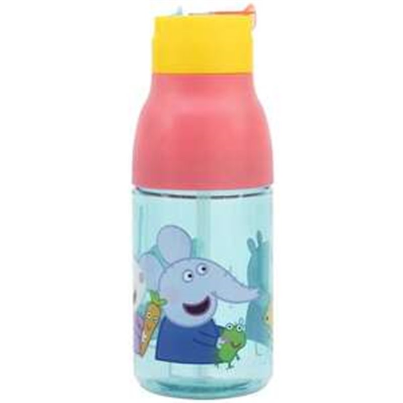 BOTELLA ECOZEN PREMIUM DESMONTABLE Y CON BOCA ANCHA PEPPA PIG CORE 2022 420 ML