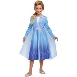 DISFRAZ DISNEY FROZEN 2 ELSA DE VIAJE BASIC PLUS T. 7-8 AÑOS