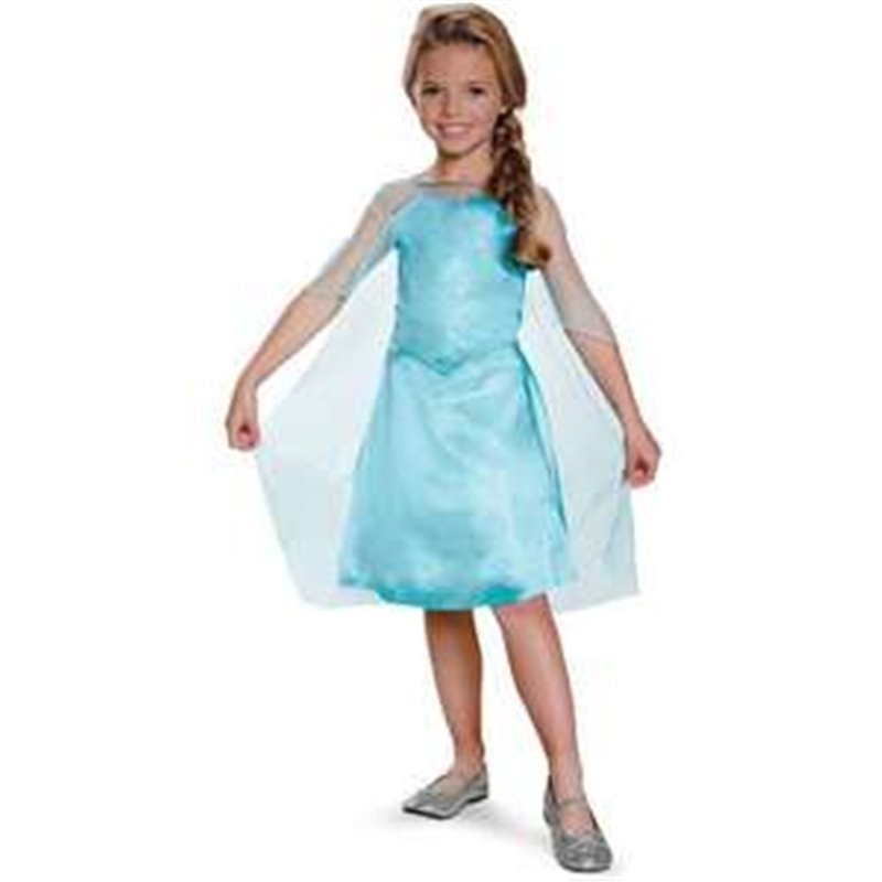 DISFRAZ DISNEY FROZEN ELSA BASIC PLUS T. 7-8 AÑOS