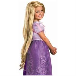 DISFRAZ ACC DISNEY PRINCESAS PELUCA RAPUNZEL