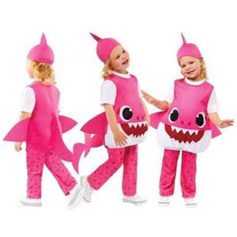 DISFRAZ BEBE BABY SHARK MAMA ROSA TALLA 2-3 AÑOS