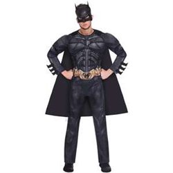 DISFRAZ ADULTO W.B. BATMAN EL CABALLERO OSCURO TALLA L