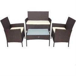 CONJUNTO DE SOFÁ(104X58X84 CM) + 2 SILLONES (57,5X58X84 CM) + MESA (71X41X39 CM) AKTIVE