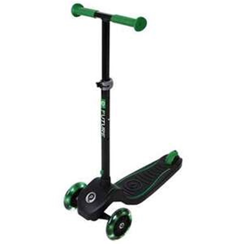 FUTURE SCOOTER WITH LIGHTS- GREEN