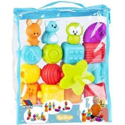 BOLSA BLOQUES ACTIVIDADES 17 PCS