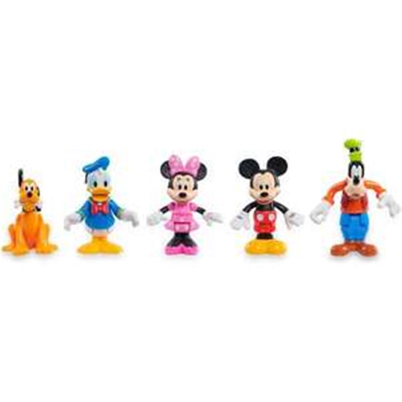 FIGURAS MICKEY ARTICULADAS PACK 5 FIGURAS 7,6 CM (MICKEY, MINNIE, PLUTO, GOOFY Y DONALD)