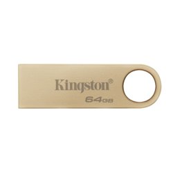 Kingston Technology DataTraveler SE9 G3 unidad flash USB 64 GB USB tipo A 3.2 Gen 1 (3.1 Gen 1) Oro