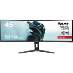 iiyama G-MASTER RED EAGLE CURVED pantalla para PC 114,3 cm (45") 5120 x 1440 Pixeles Dual QHD LED Negro