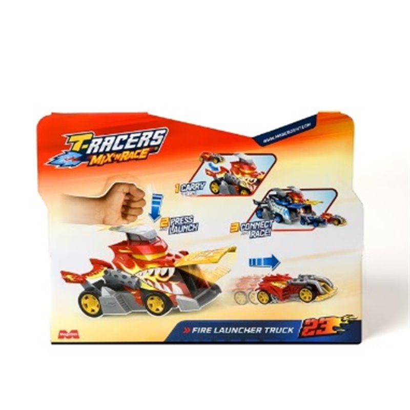 T-RACERS FIRE LAUNCHER TRUCK