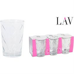 SET 6 VASOS AGUA 205CC MEVSIM