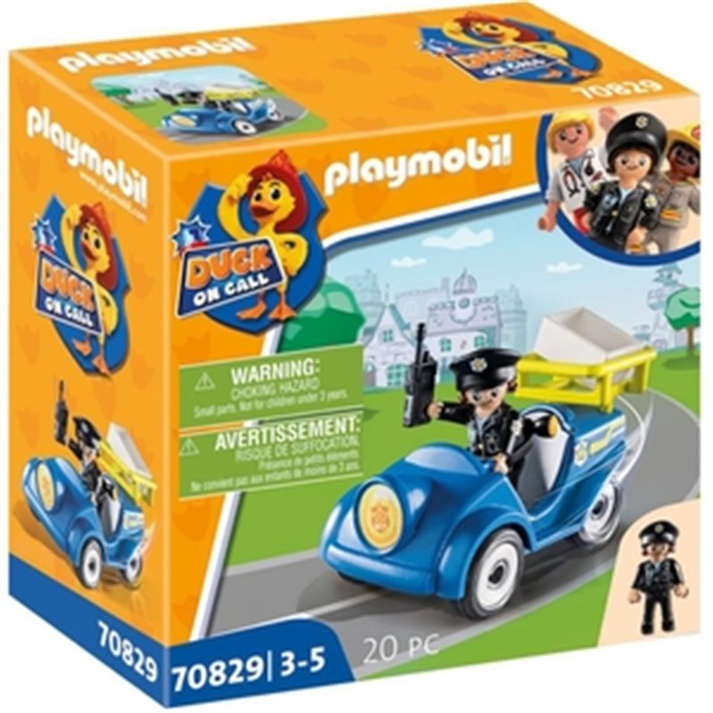 PLAYMOBIL DUCK MINI COCHE DE POLICÍA