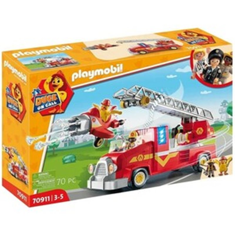 PLAYMOBIL DUCK CAMIÓN DE BOMBEROS