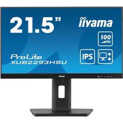 iiyama ProLite XUB2293HSU-B6 pantalla para PC 53,3 cm (21") 1920 x 1080 Pixeles Full HD LED Negro