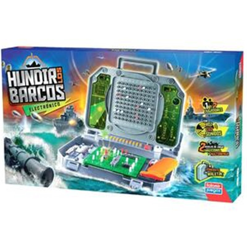 JUEGO HUNDIR LOS BARCOS ELECTRONICO