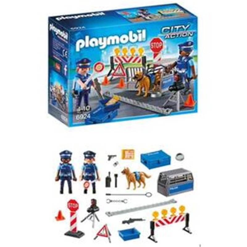 CONTROL DE POLICIA PLAYMOBIL