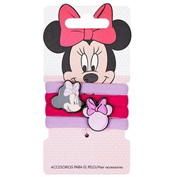 Blister 4 coleteros Minnie Disney