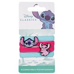 Blister 4 coleteros Stitch Disney