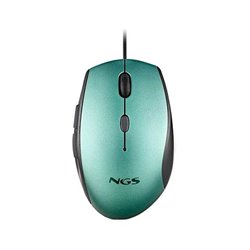 RATON OPTICO NGS MOTH ICE WIRED ERGONOMIC SILENT