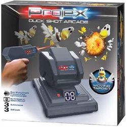 PROJEX SET 1 PISTOLA. 3 JUEGOS INTEGRADOS CON 3 NIVELES DE DIFICULTAD Y UN BLANCO AL QUE DISPARAR