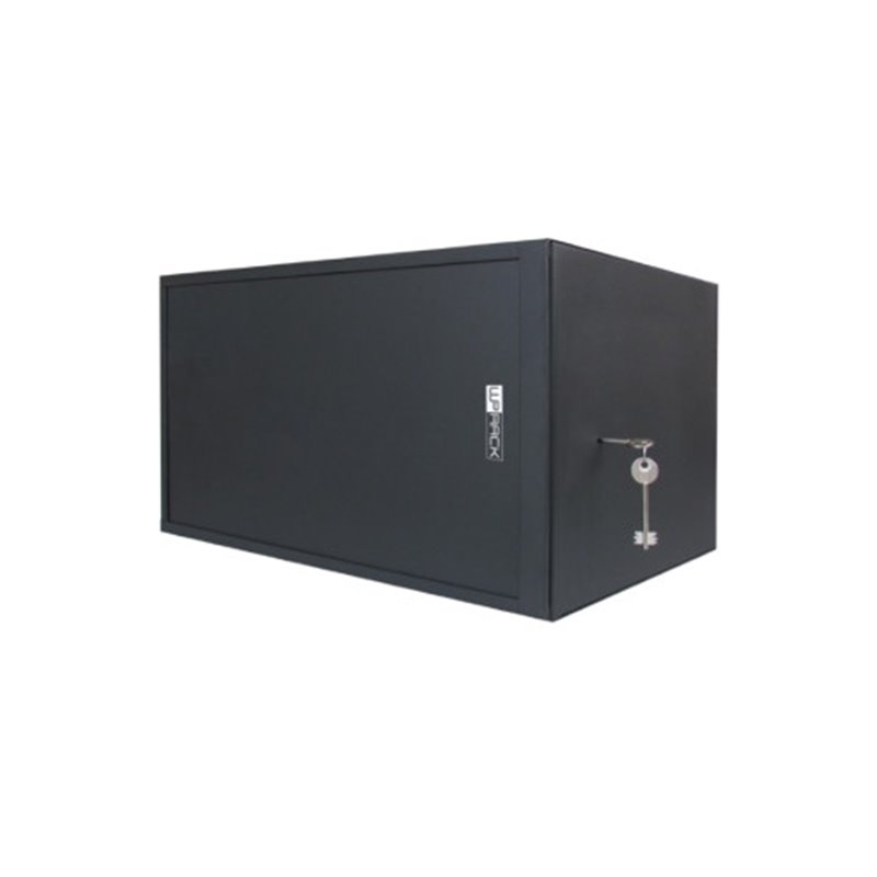 WP WALL MOUNT RACK 19" RWS SERIES 6U WXDXH: 560X400X400 MM, BLACK RAL 9005