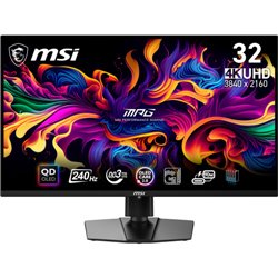 MSI MPG 321URX QD-OLED pantalla para PC 80 cm (31.5") 3840 x 2160 Pixeles 4K Ultra HD QDOLED Negro