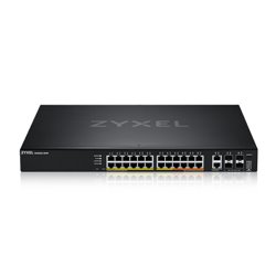 Zyxel XGS2220-30HP Gestionado L3 Gigabit Ethernet (10/100/1000) Energía sobre Ethernet (PoE) Negro