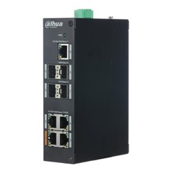 (DH-PFS3409-4GT-V2) DAHUA SWITCH INDUSTRIAL L2 4 PUERTOS +1 UPLINK GIGABIT + 4 SFP